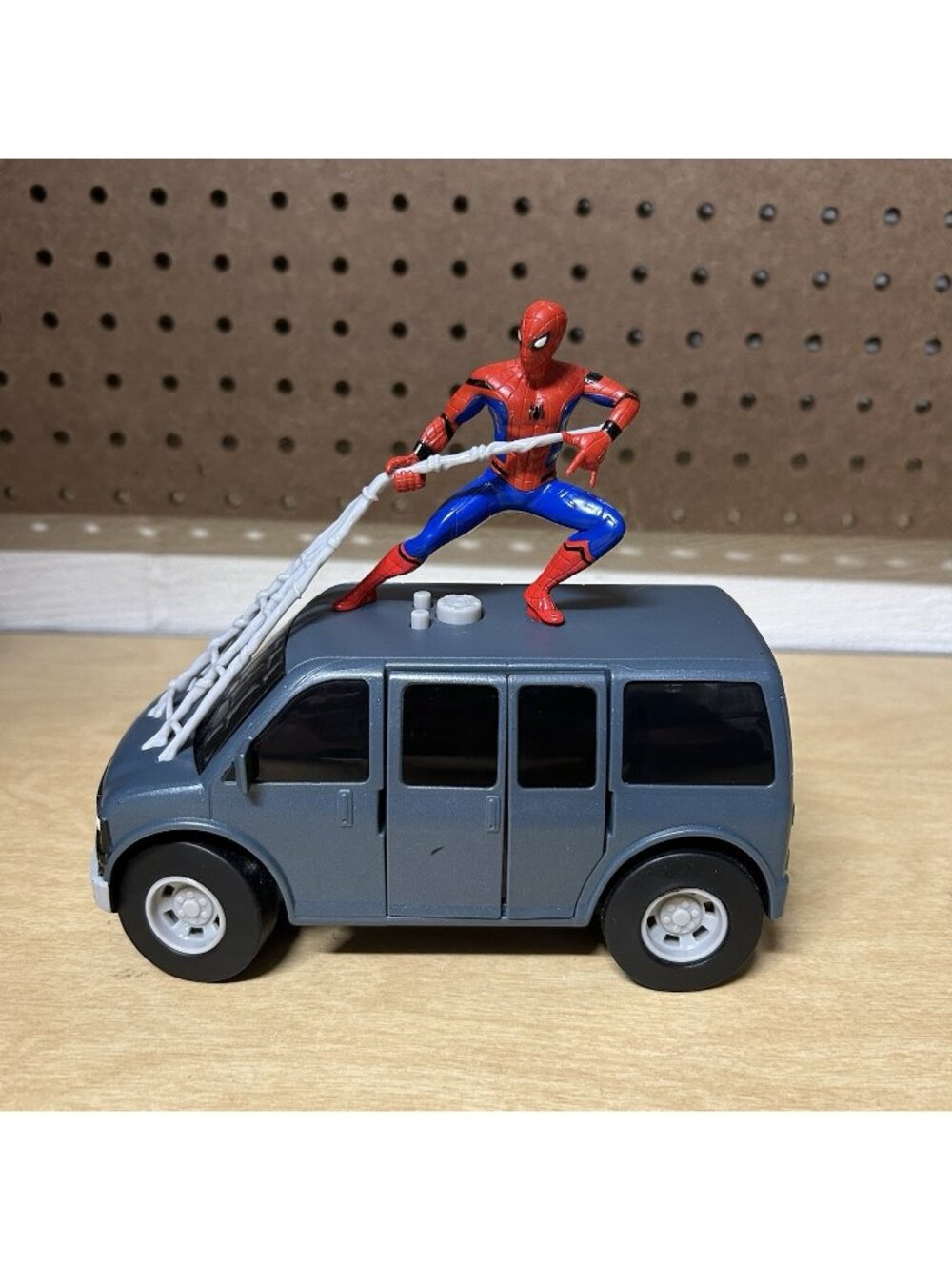 Spider-Man Marvel Hasbro Toy State Motorized Van WORKS